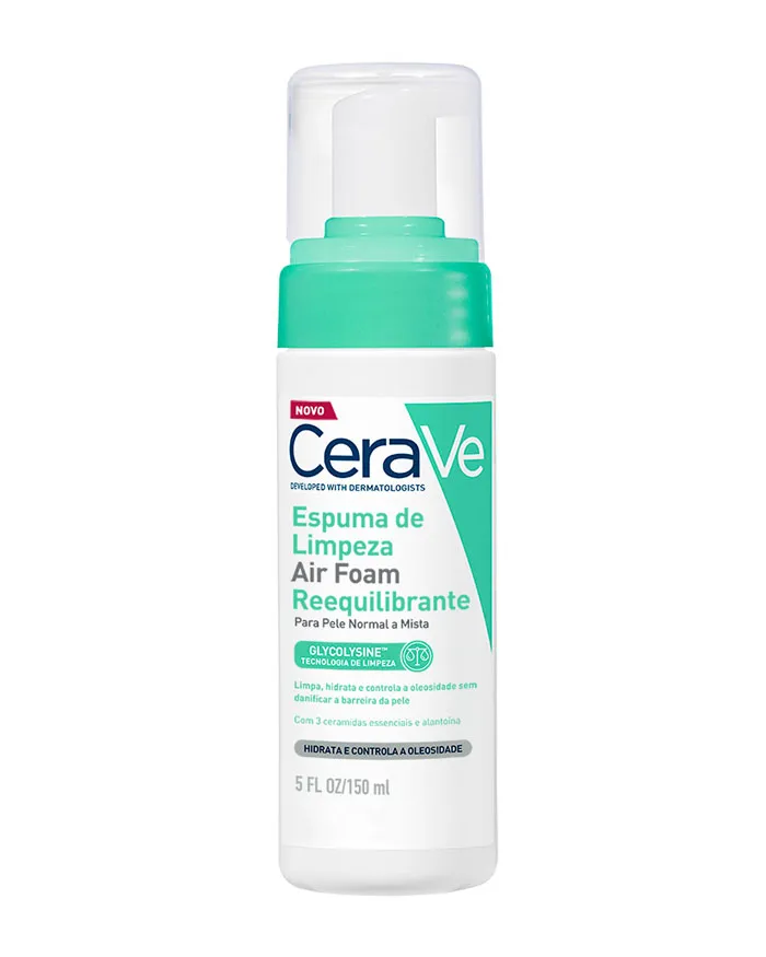 Espuma de Limpeza Facial Air Foam Reequilibrante | CeraVe